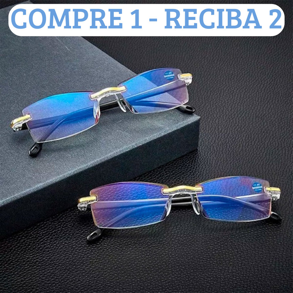 COMPRE 1 RECIBA 2 - Gafas Inteligentes Titanium 60 con ajuste de Enfoque Inteligente | Promoción 🔥