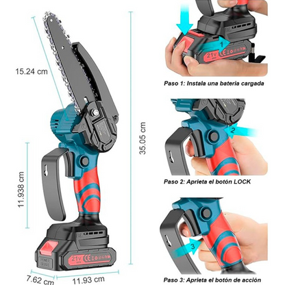 Kit Profissional Motosierra Portátil - BoxterPro™