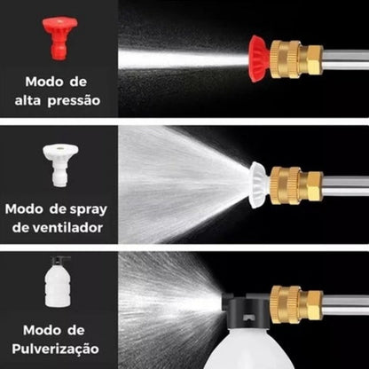 Lavadora de Alta Presión Portátil Con 2 Baterias JetMaster - ULTIMAS UNIDADES