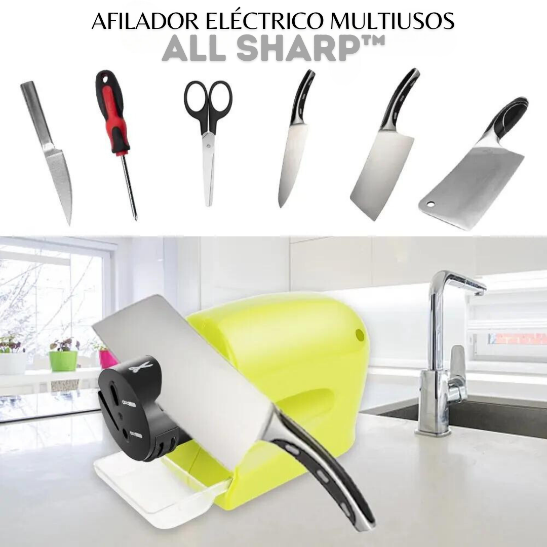 ( Lleva 2 x 1 ) Afilador Eléctrico Multiusos All Sharp PRO™