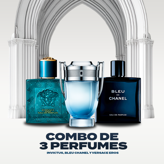 Combo de 3 perfumes Originales - [LIQUIDACIÓN DE INVENTARIO]